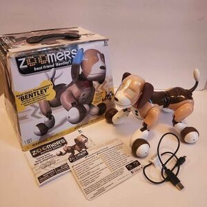 Zoomer's best friend Bentley the robotic dog